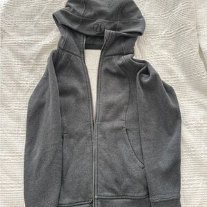lululemon athletica dark Gray Hoodie size 8